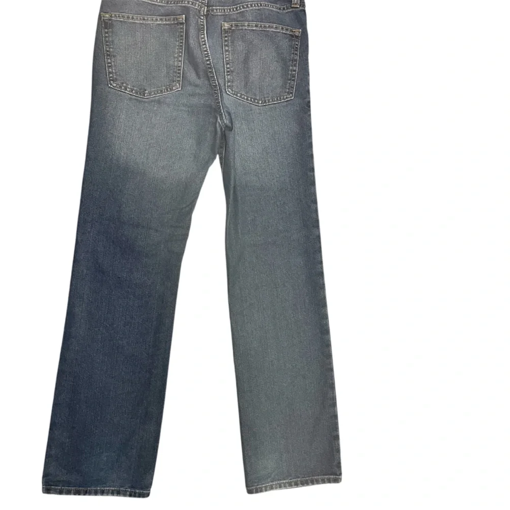 Two Pairs Boys Old Navy Dark Wash Straight Adjustable Waist Jeans Size 16 VGUC